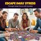 QUOKKA 1000 Piece Puzzle for Adults and Teens – Desert Whirl Adult Jigsaw Puzzles with Hidden Secrets & Audio Story – Detailed Visual Puzzle Game for Focus & Relaxation with Twist – FSC Certified Gift